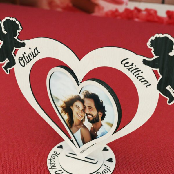 Cornice Foto San Valentino - Cuore Cupido -