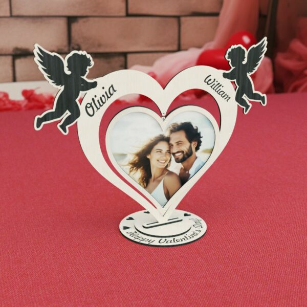 Cornice Foto San Valentino - Cuore Cupido -