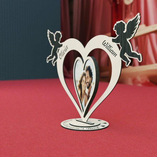 Cornice Foto San Valentino - Cuore Cupido -