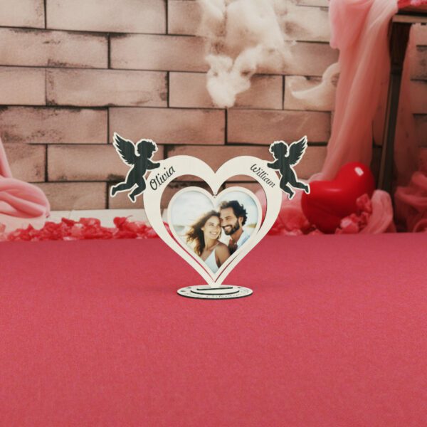 Cornice Foto San Valentino - Cuore Cupido -