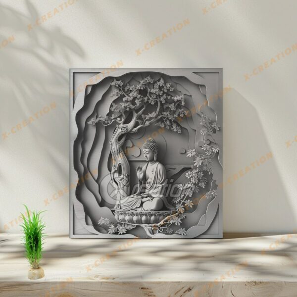 3D illusion Laser Engraving File | High Resolution