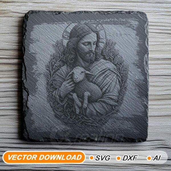 3D Illusion Laser Engraving Slate File | High-Quality