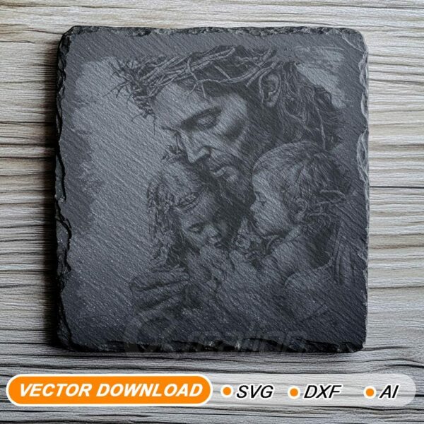 3D Illusion Laser Engraving Slate File | High-Quality