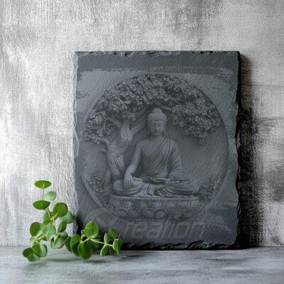 3D Illusion Laser Engraving Slate File | High-Quality