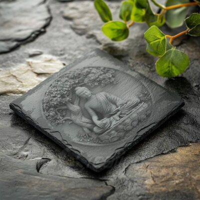 3D Illusion Laser Engraving Slate File | High-Quality