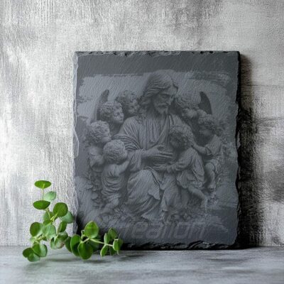 3D Illusion Laser Engraving Slate File | High-Quality