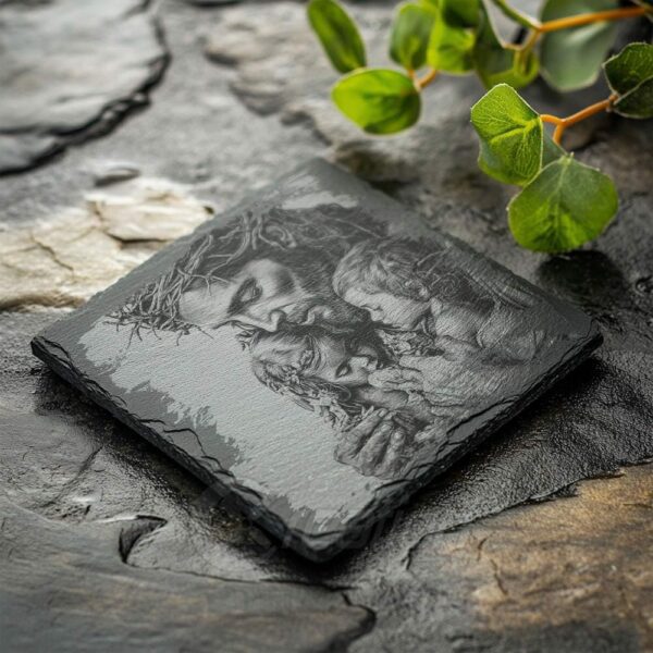 3D Illusion Laser Engraving Slate File | High-Quality