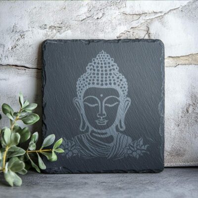 Buste de Bouddha SVG - Gravure laser et