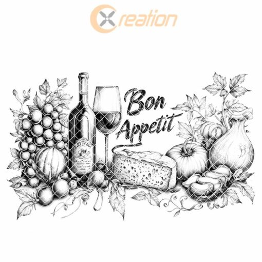 Grabado de Tabla de Delicatessen Deliciosas - Descarga