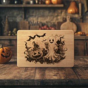 Halloween Charcuterie Board File | Cute Ghost &