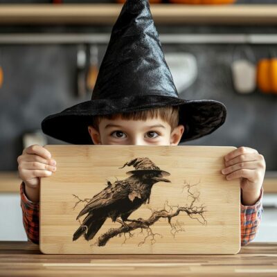 Datei mit Aufschnittplatte für Halloween | Dekor mit