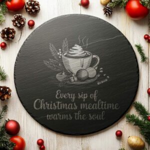 Christmas Cheese Board Engraving, Family Quote | Kitchen Decor #020