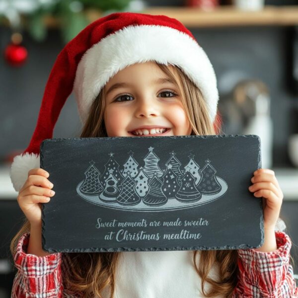 Christmas Cheese Board Engraving, Family Quote | Kitchen