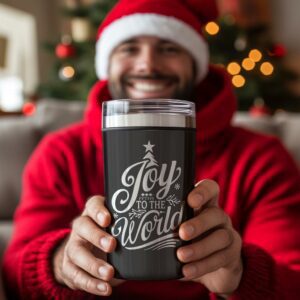 Christmas Tumbler Engraving, Holiday Quote | SVG Download #002