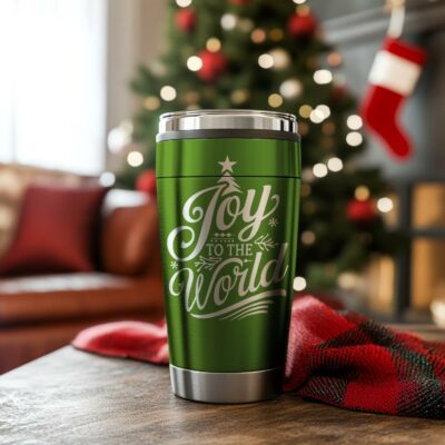 Christmas Tumbler Engraving, Holiday Quote | SVG Download