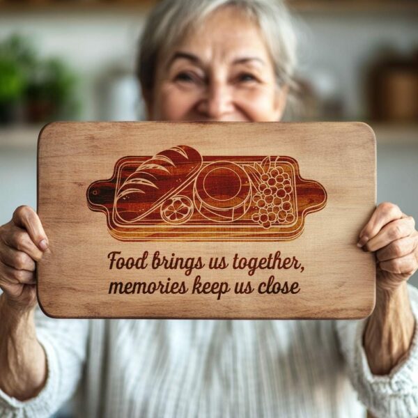 Family Quote Charcuterie Board Engraving | PNG Download