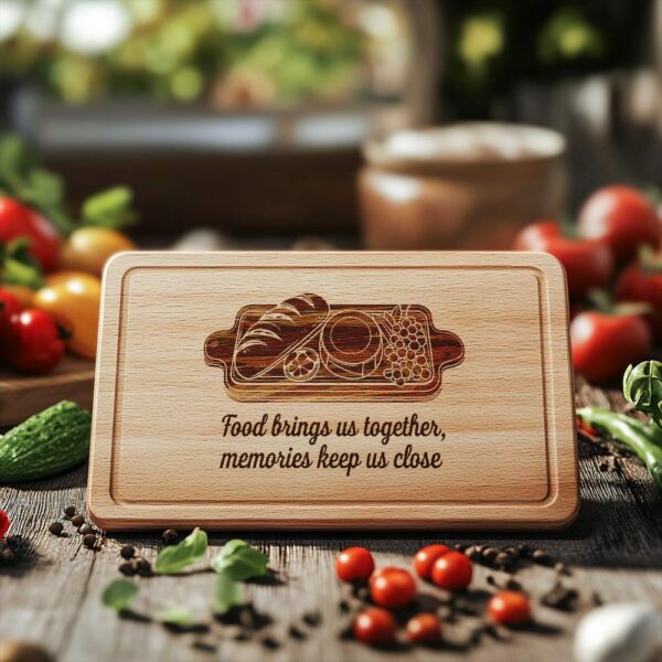 Family Quote Charcuterie Board Engraving | PNG Download