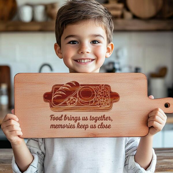 Family Quote Charcuterie Board Engraving | PNG Download