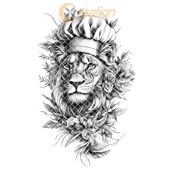 Lion Chef Charcuterie Board Engraving File | PNG