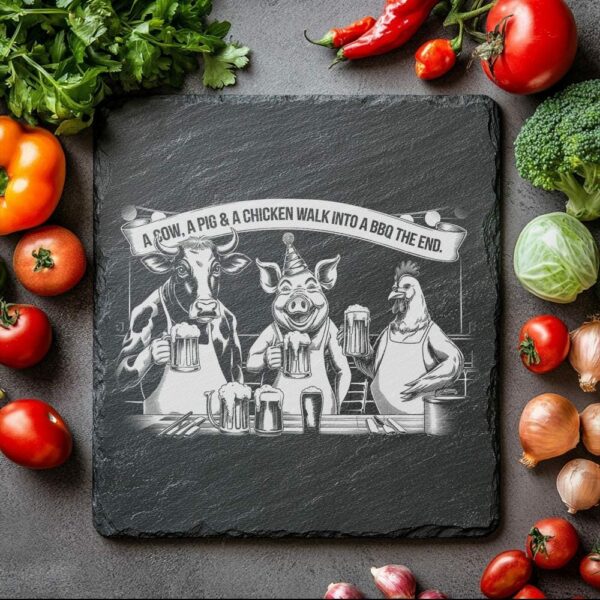 Animals Cheer File | Cow, Pig, Chicken Slate