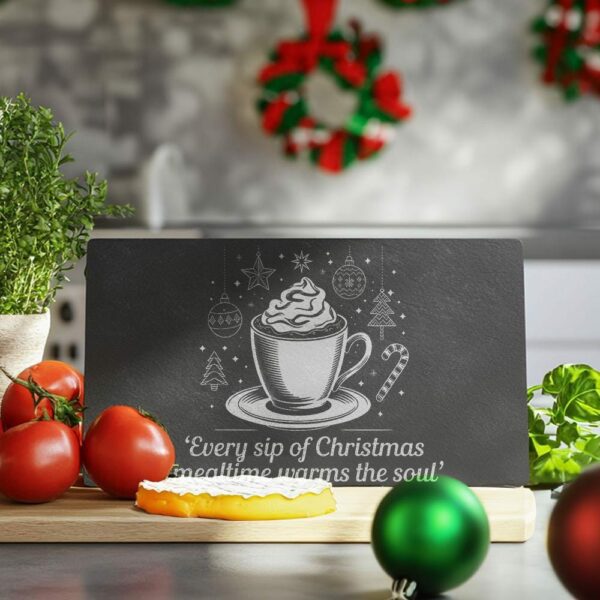 Christmas Cheese Board File | Engraving Family Quote