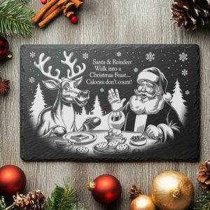 Christmas Santa and Reindeer Feast File | Slate