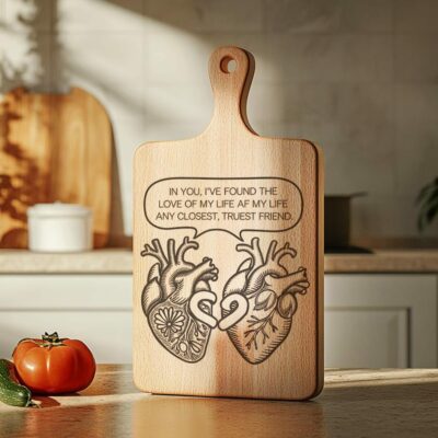 6 Valentine's Love Quotes for Laser Engraving: Charcuterie