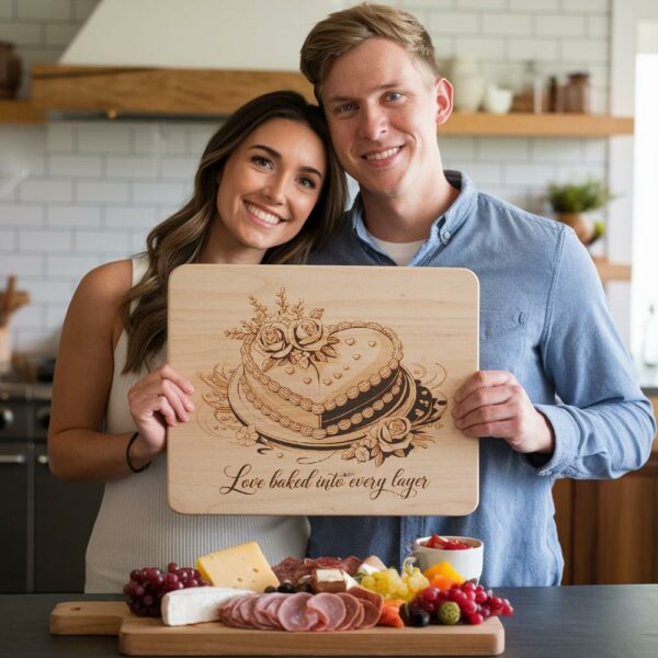 Valentine Charcuterie Board Engraving Designs: 6 Love Sayings