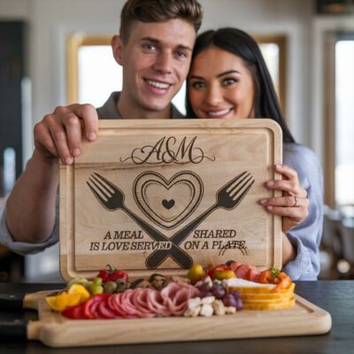 Valentine's Charcuterie Board Engraving Bundle - 6 Love