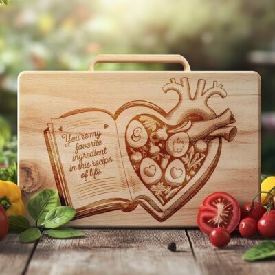 Valentine's Charcuterie Board Engraving Bundle - 6 Love