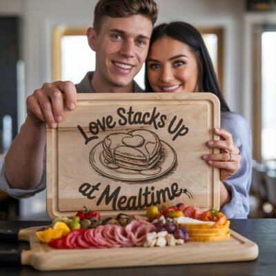 Valentine's Day Charcuterie Board Engraving Files: 6 Love