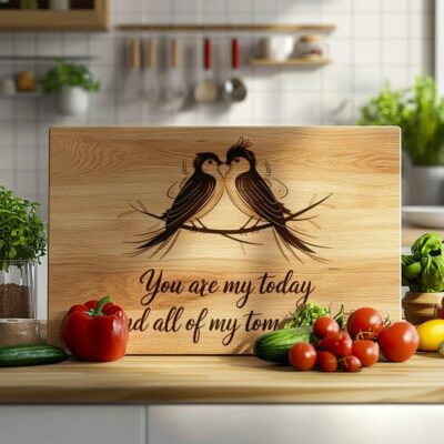 Valentine's Day Charcuterie Board Engraving Files: 6 Love