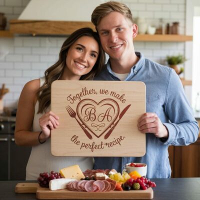 Valentine's Love Quotes: 6 Charcuterie Board Engraving Files