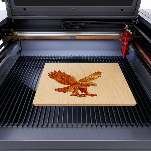 Arte dell'Aquila Incisa al Laser 3D, Decorazioni Maestose per la Casa e Regali Personalizzati - immagine 5