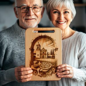 American-Themed Charcuterie Board Design, Alamo Mission Dinner Decor