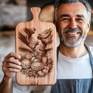 Charcuterie Board Engraving Design, American Food, Landmarks, Kitchen
