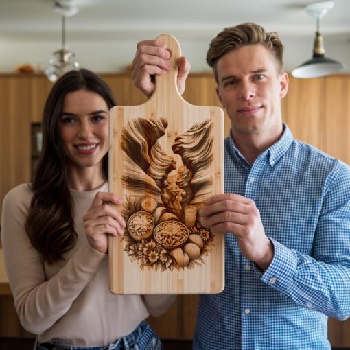 Charcuterie Board Engraving Design, American Food, Landmarks, Kitchen