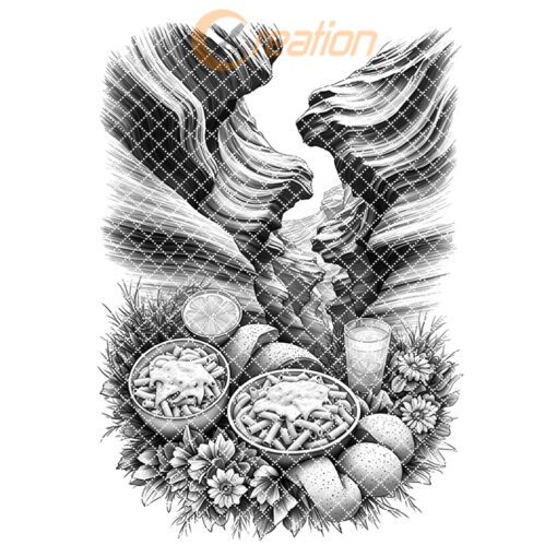 Charcuterie Board Engraving Design, American Food, Landmarks, Kitchen