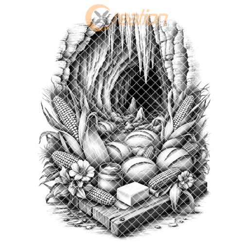 Charcuterie Board Engraving File, American Meal Theme, Carlsbad
