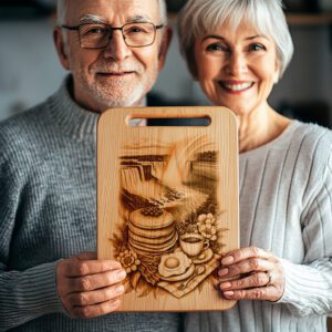Charcuterie Board Engraving File, Pancake Breakfast Theme, Kitchen
