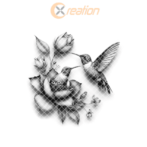 Charming Charcuterie Board, 3D Hummingbird Design, Engravable Decor