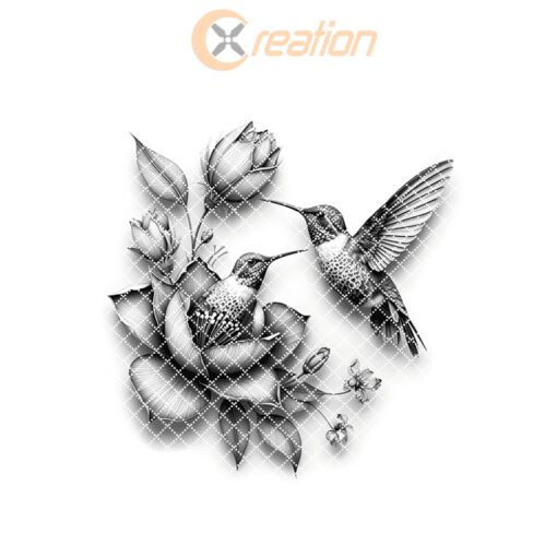 Charming Charcuterie Board, 3D Hummingbird Design, Engravable Decor