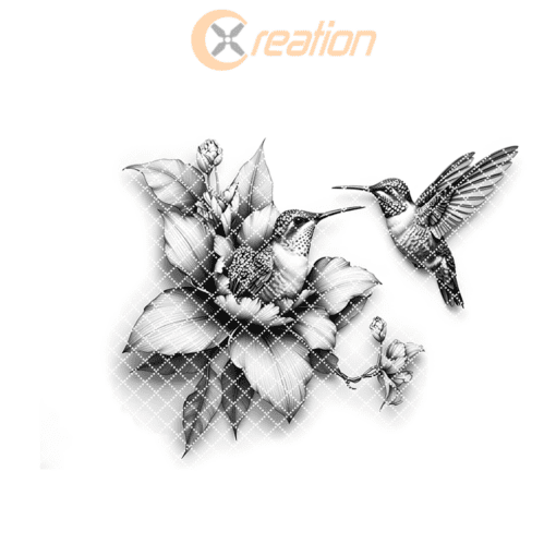 Hummingbird 3D Illusion Charcuterie Board Laser File, Unique