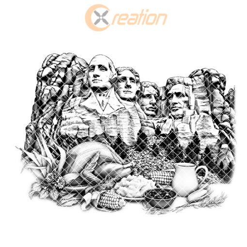 Mount Rushmore Charcuterie Board Engraving File, Personalized Kitchen