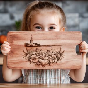Statue of Liberty Charcuterie Board Engraving, Brunch Harbor