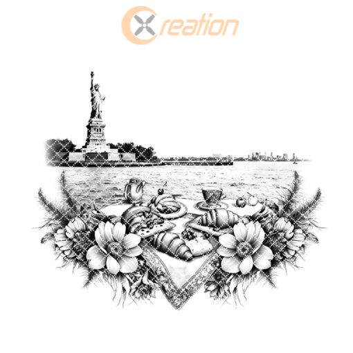 Statue of Liberty Charcuterie Board Engraving, Brunch Harbor