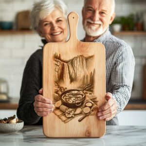 Yosemite Seafood Boil Charcuterie Board Engraving File, Kitchen