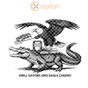 Charcuterie Board Engraving File, Laser Design with Eagle,