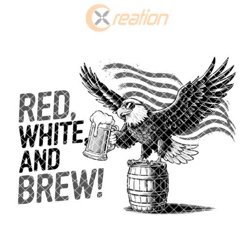 Charcuterie Board Laser Engraving File, Eagle Beer Barrel