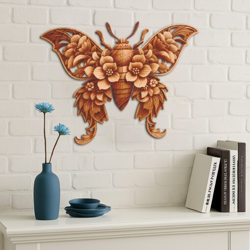 Insect 3D Illusion Laser Engraving File, Intricate Beetle